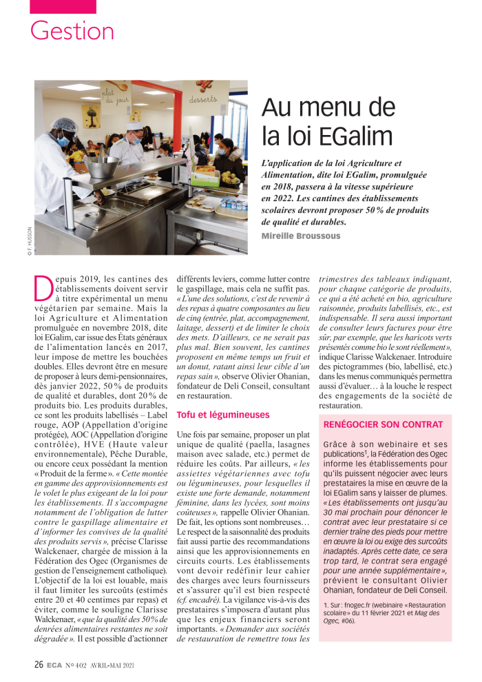 Article presse Deli Conseil